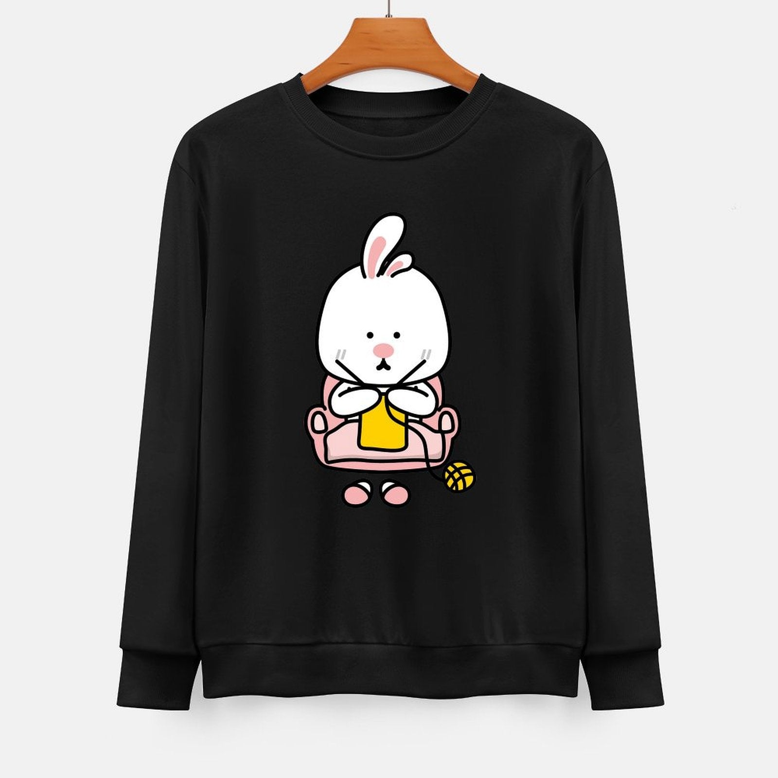 Front Patterned Long Sleeve TopStreetLine EssentialFit